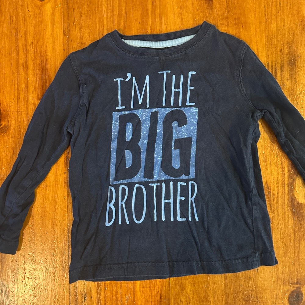 Falls Creek Blue Long Sleeve Tee I'm the Big Brother